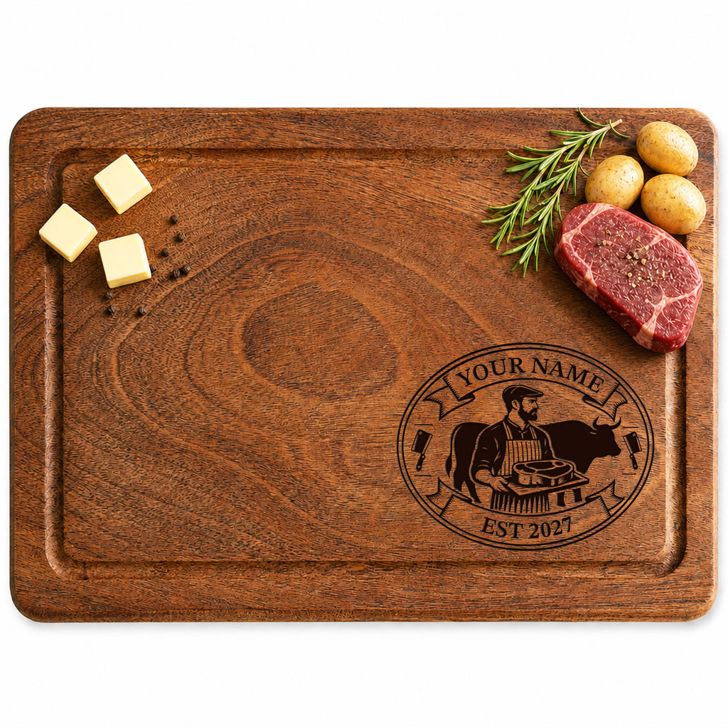 Grill Master Personalized Cutting Board