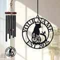 Personalized Cat Butterfly Wind Chime