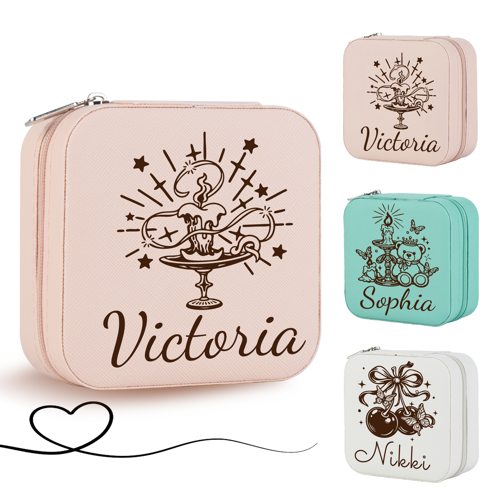 Personalized Vintage Jewelry Box