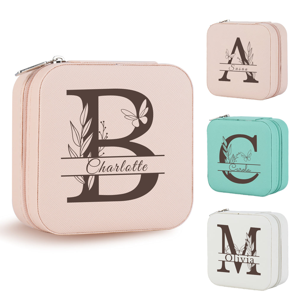 Personalized Initial Jewelry Box