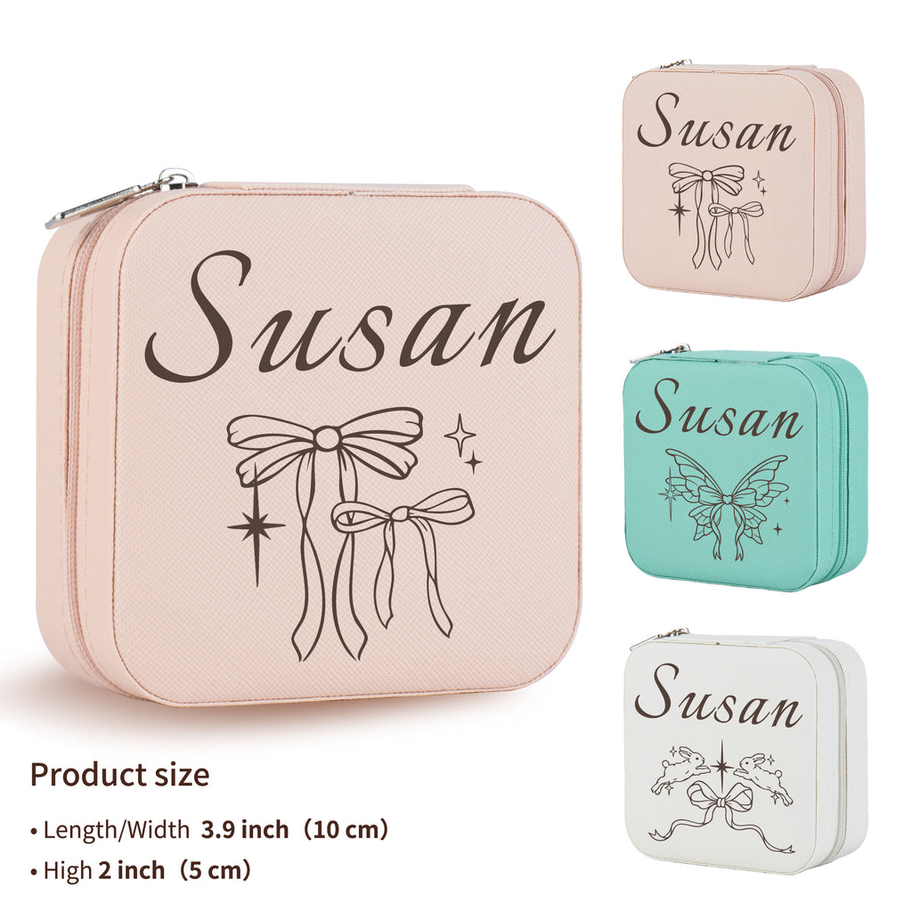 Personalized Bow Tie Jewelry Box