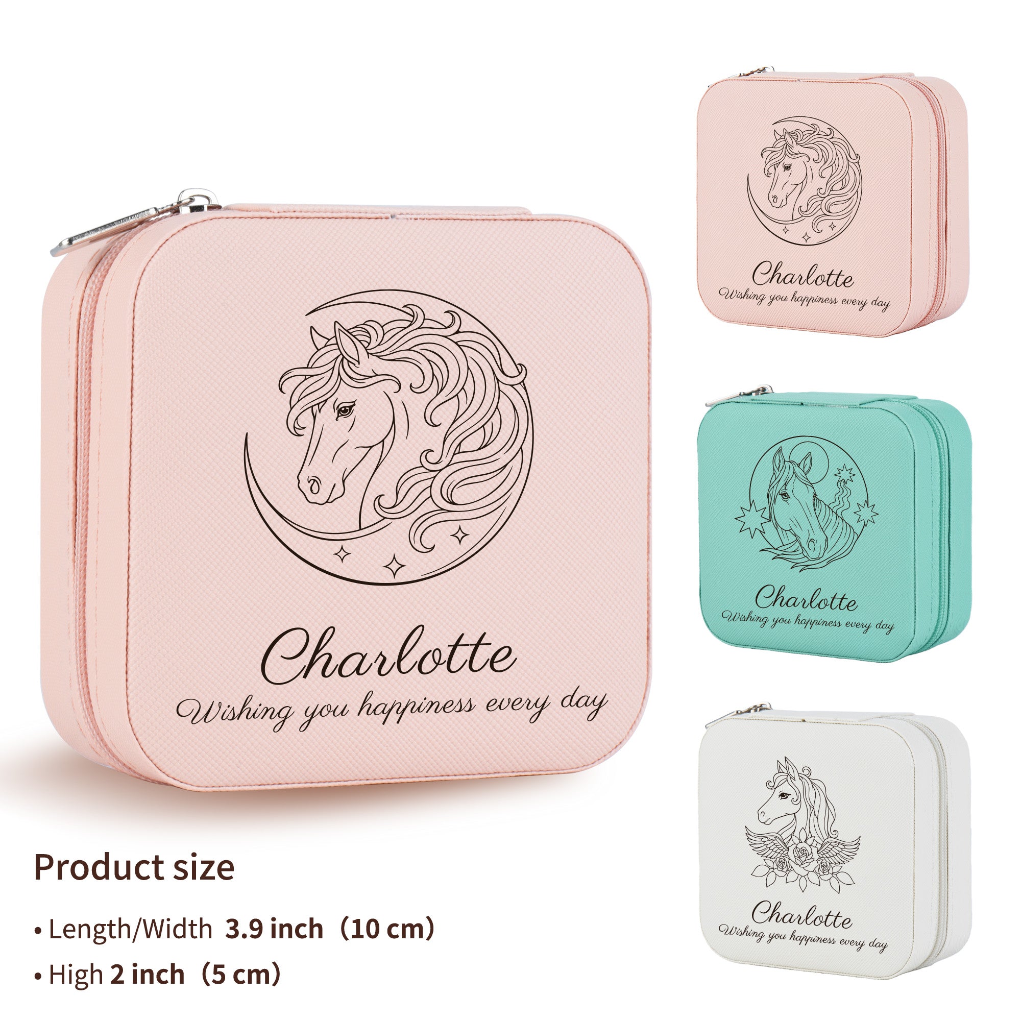 Personalized Horse Jewelry Box