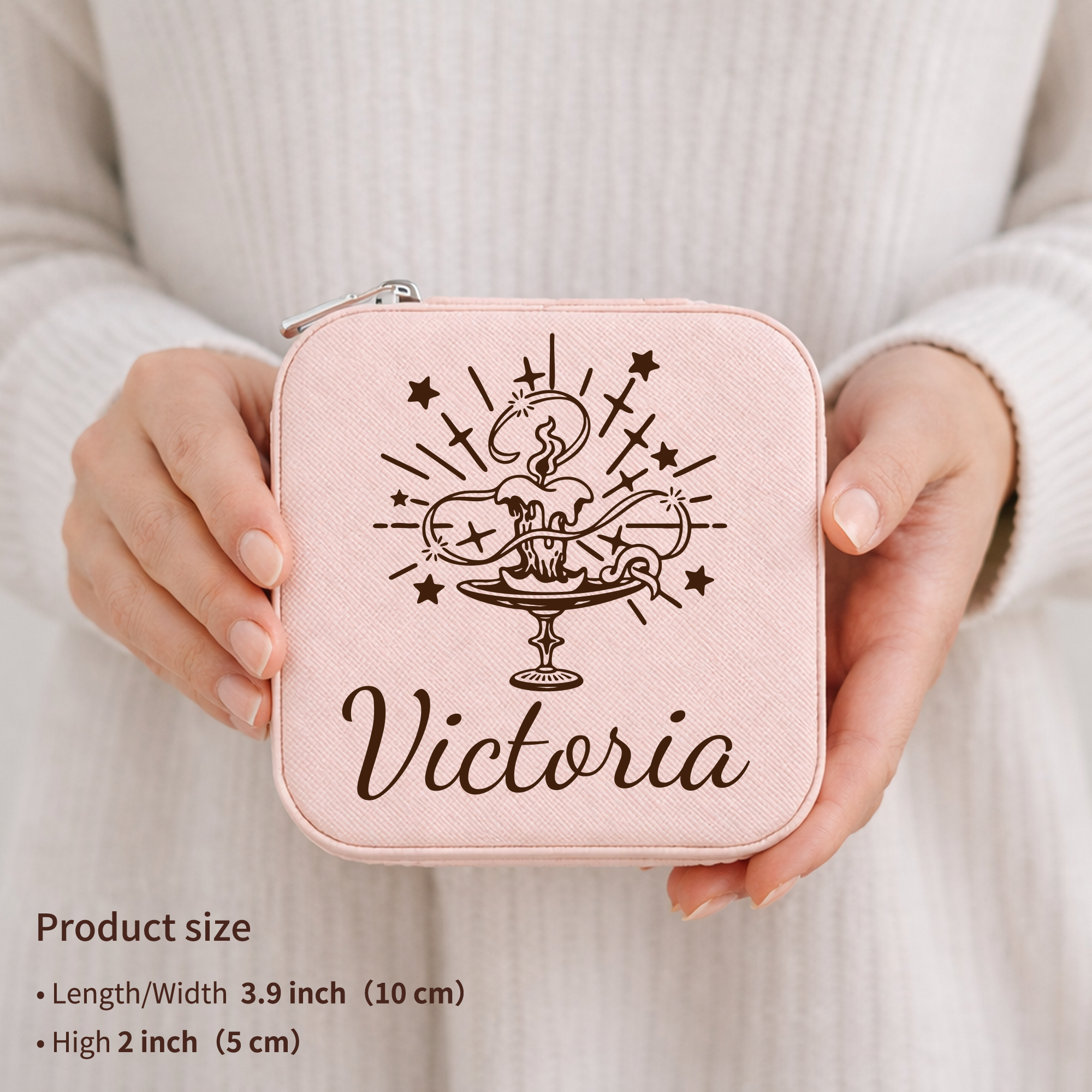 Personalized Vintage Jewelry Box