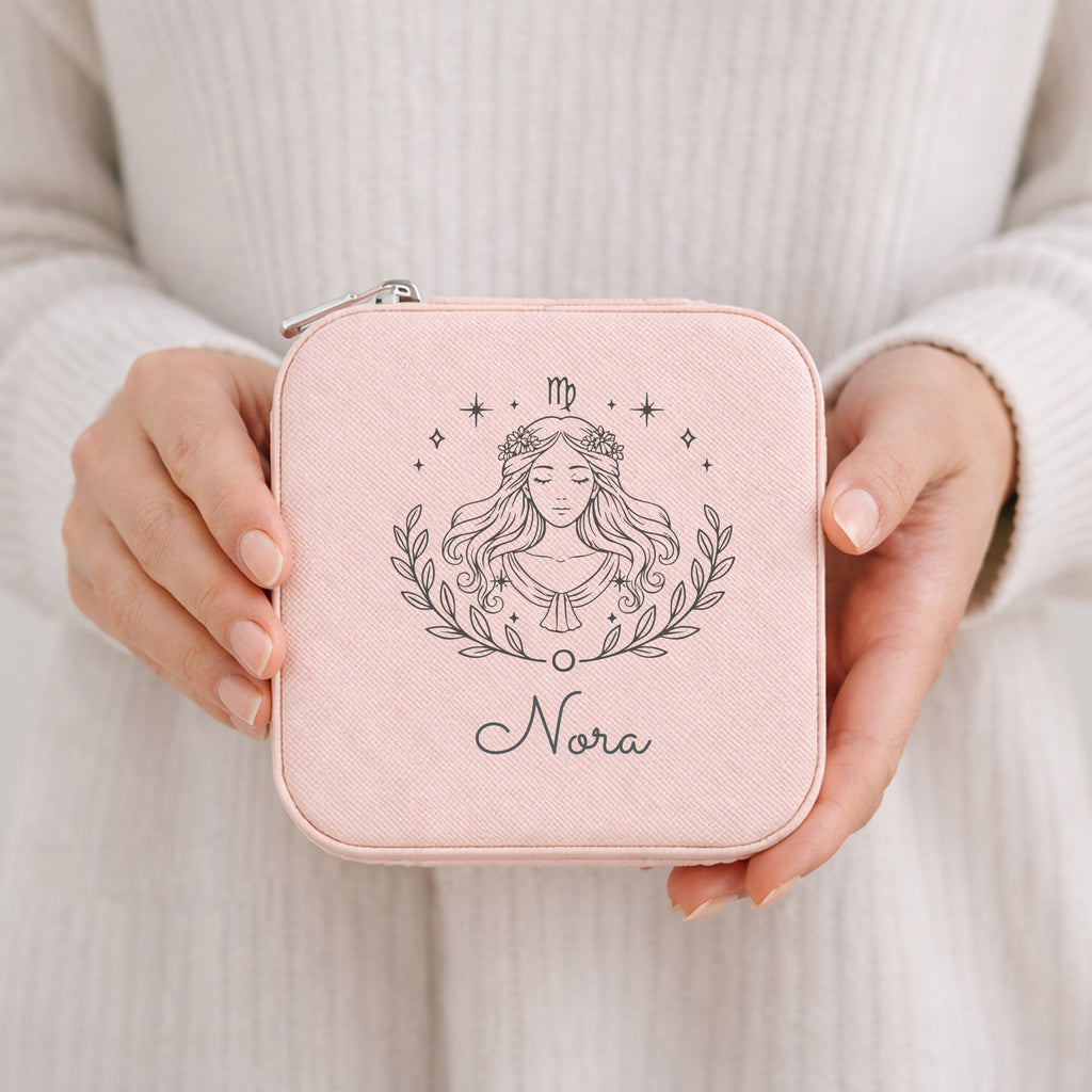 Personalized Zodiac Jewelry Box