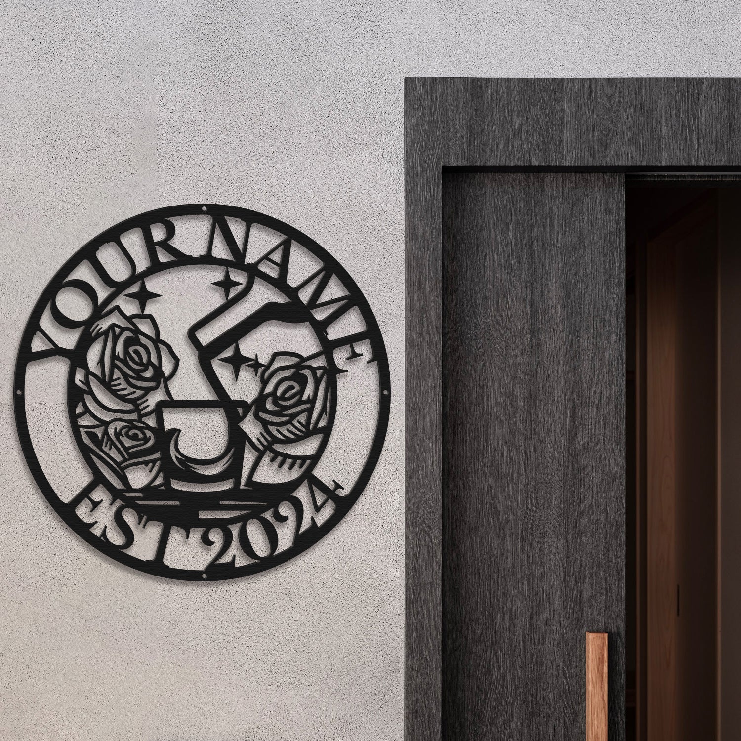 Personalized Cocktail Bar Metal Sign