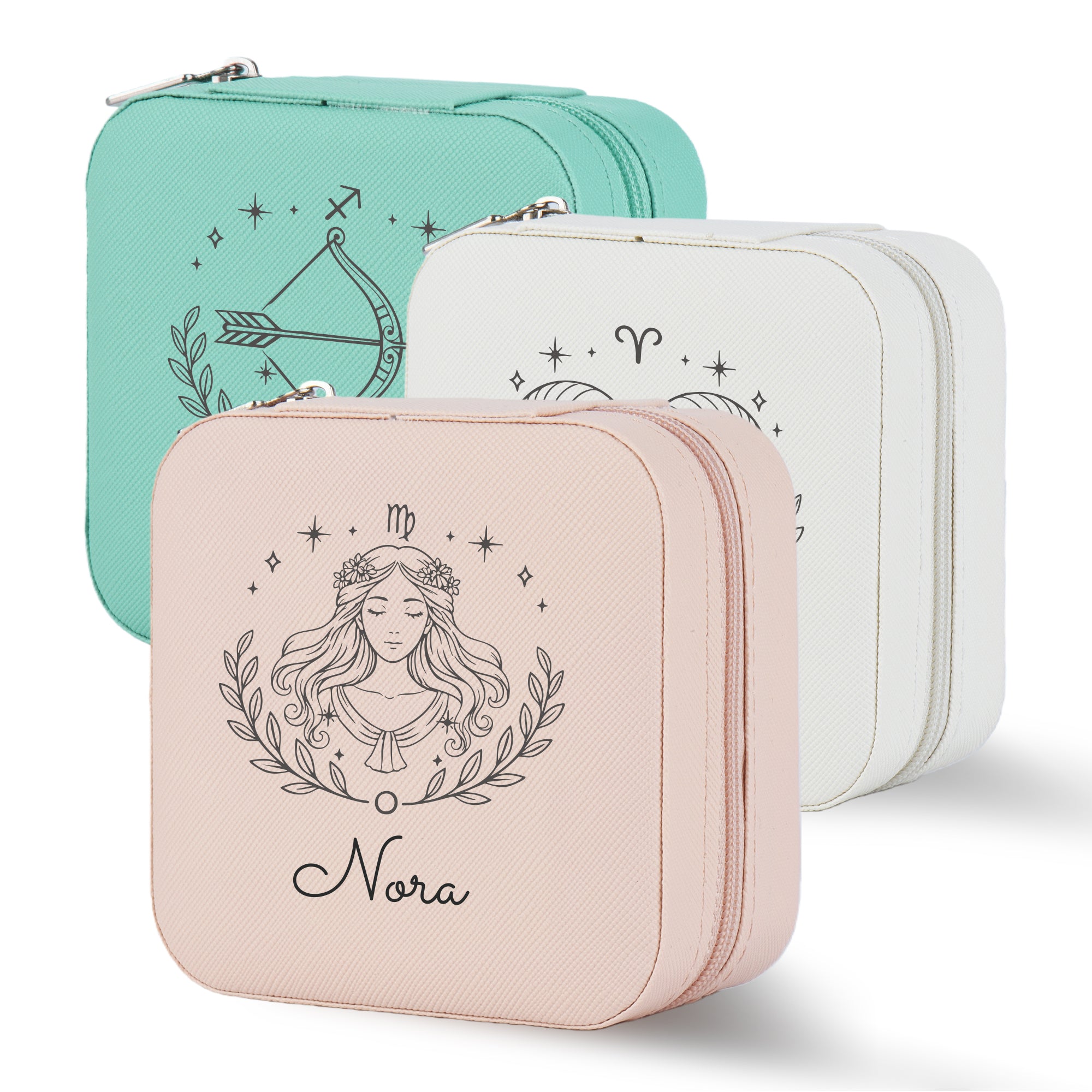 Personalized Zodiac Jewelry Box