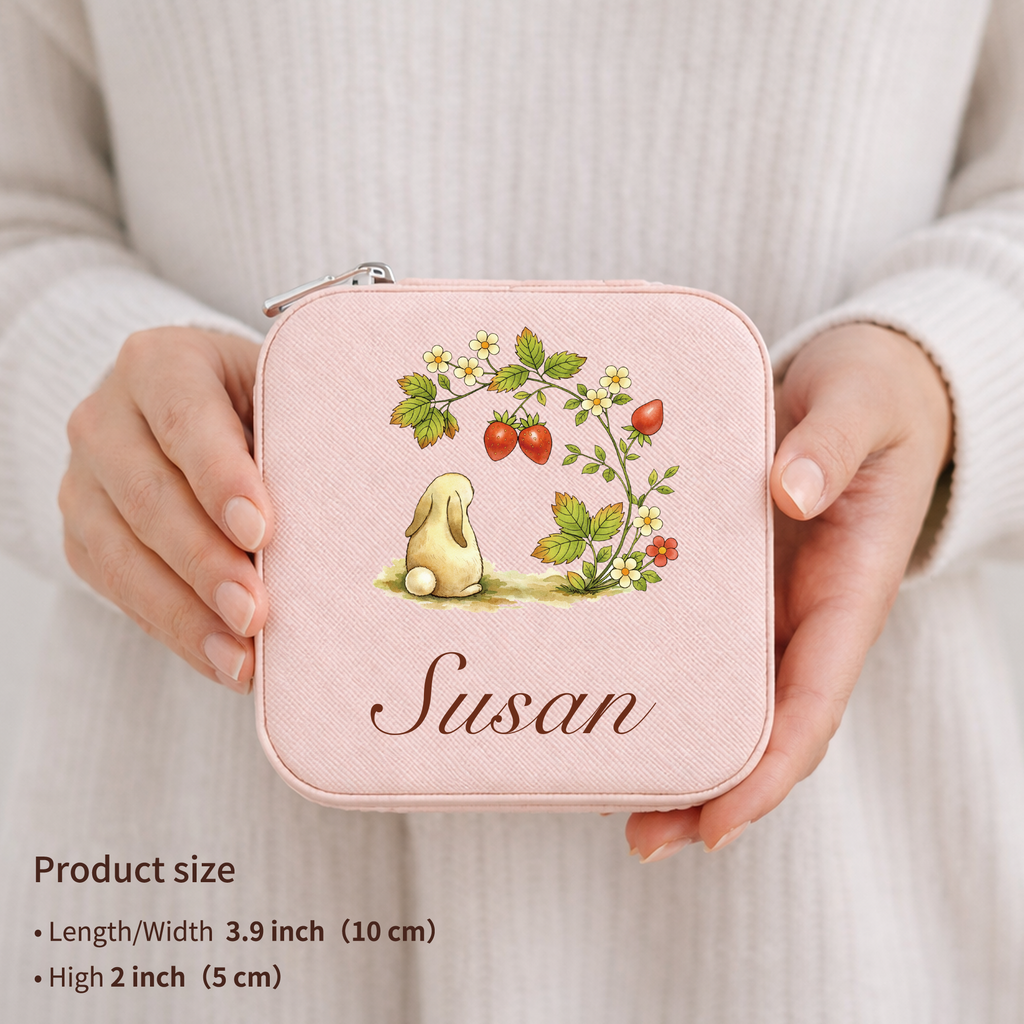 Personalized Bunny Jewelry Box for Her