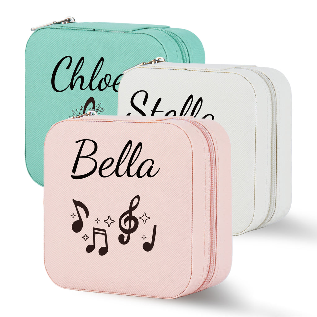 Personalized Musical Symbol Jewelry Box