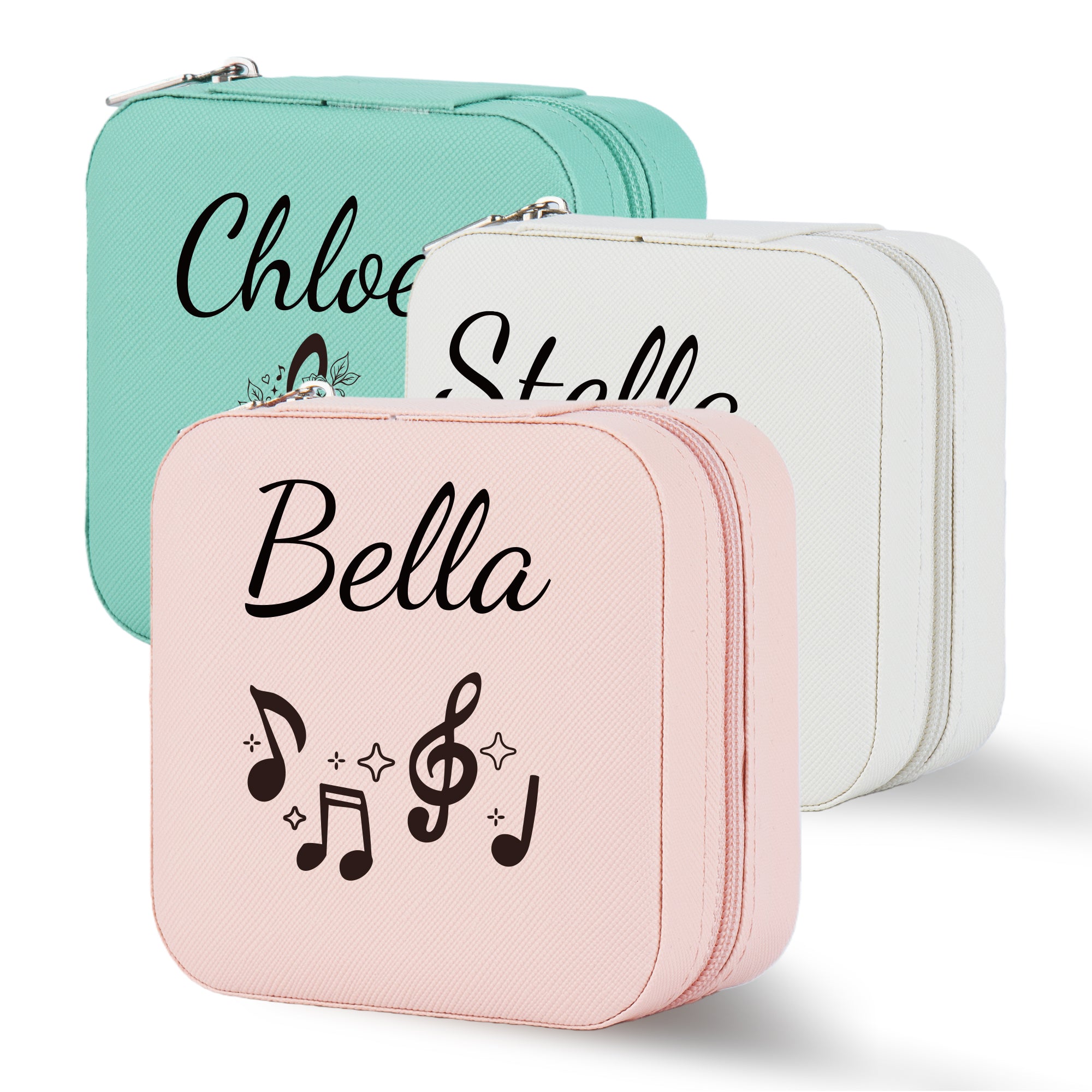 Personalized Musical Symbol Jewelry Box
