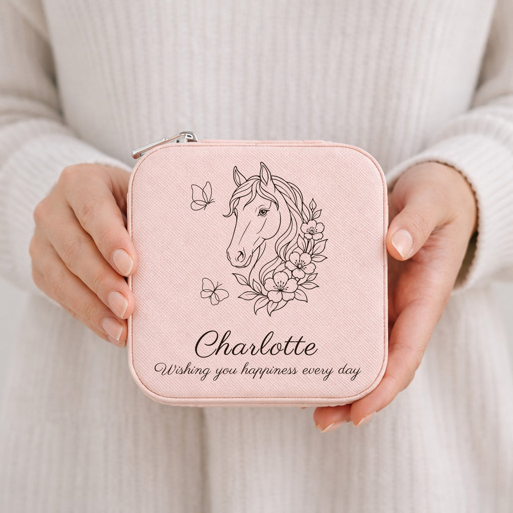 Personalized Horse Jewelry Box