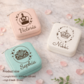 Personalized Crown Jewelry Box