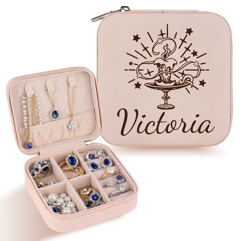Personalized Vintage Jewelry Box