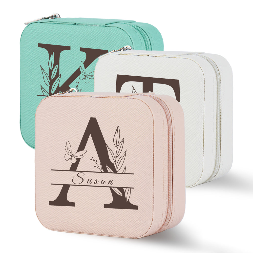 Personalized Initial Jewelry Box