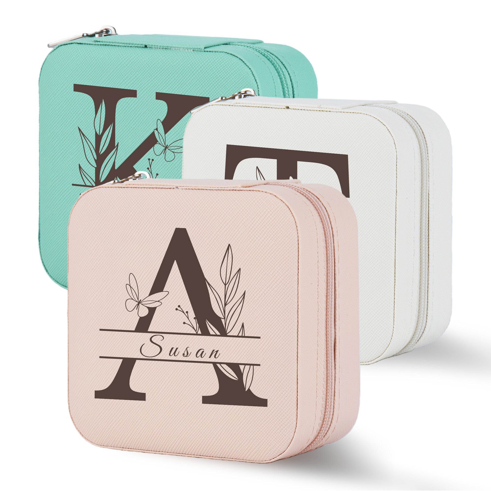 Personalized Initial Jewelry Box