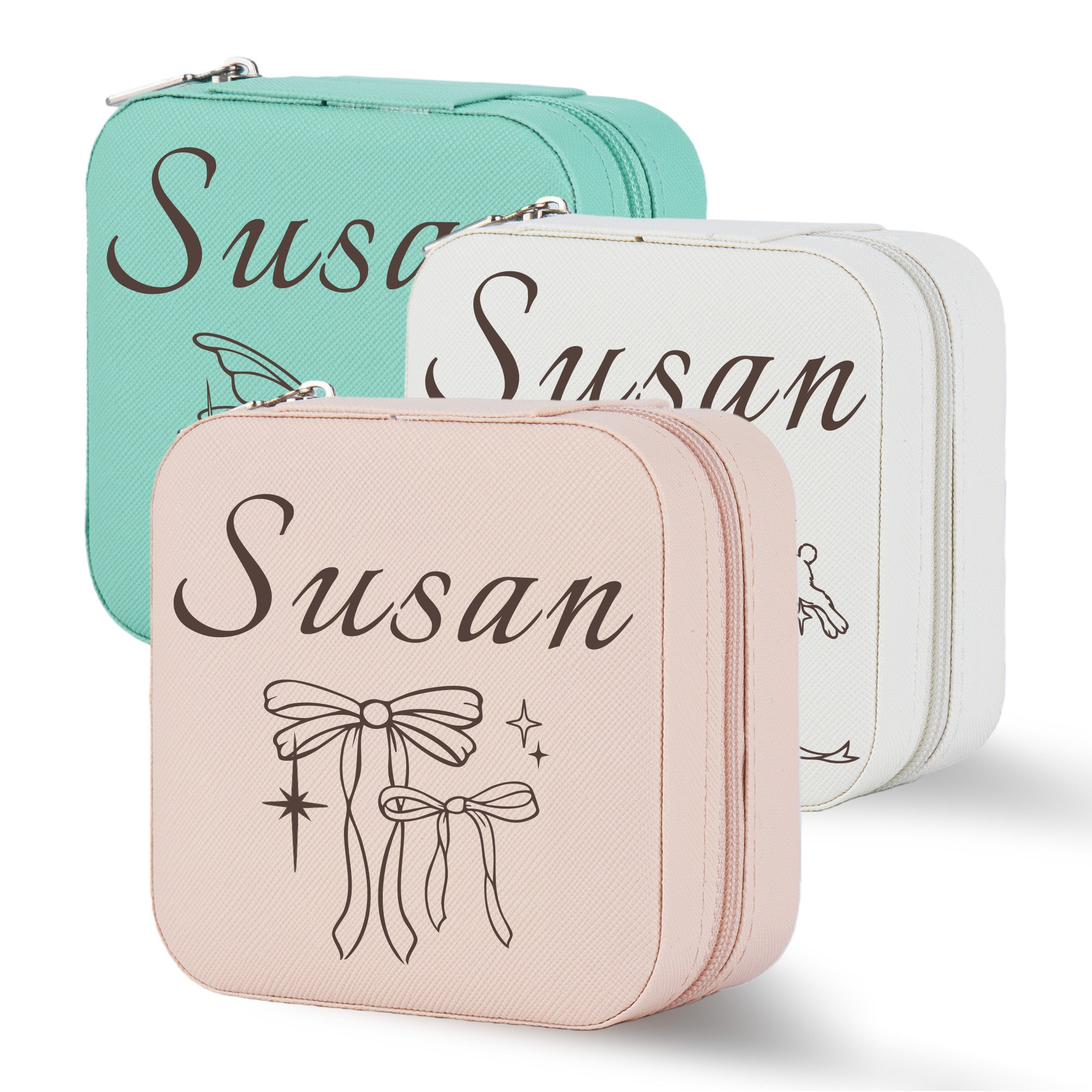 Personalized Bow Tie Jewelry Box