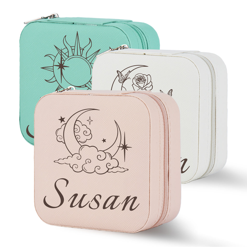 Personalized Moon Jewelry Box