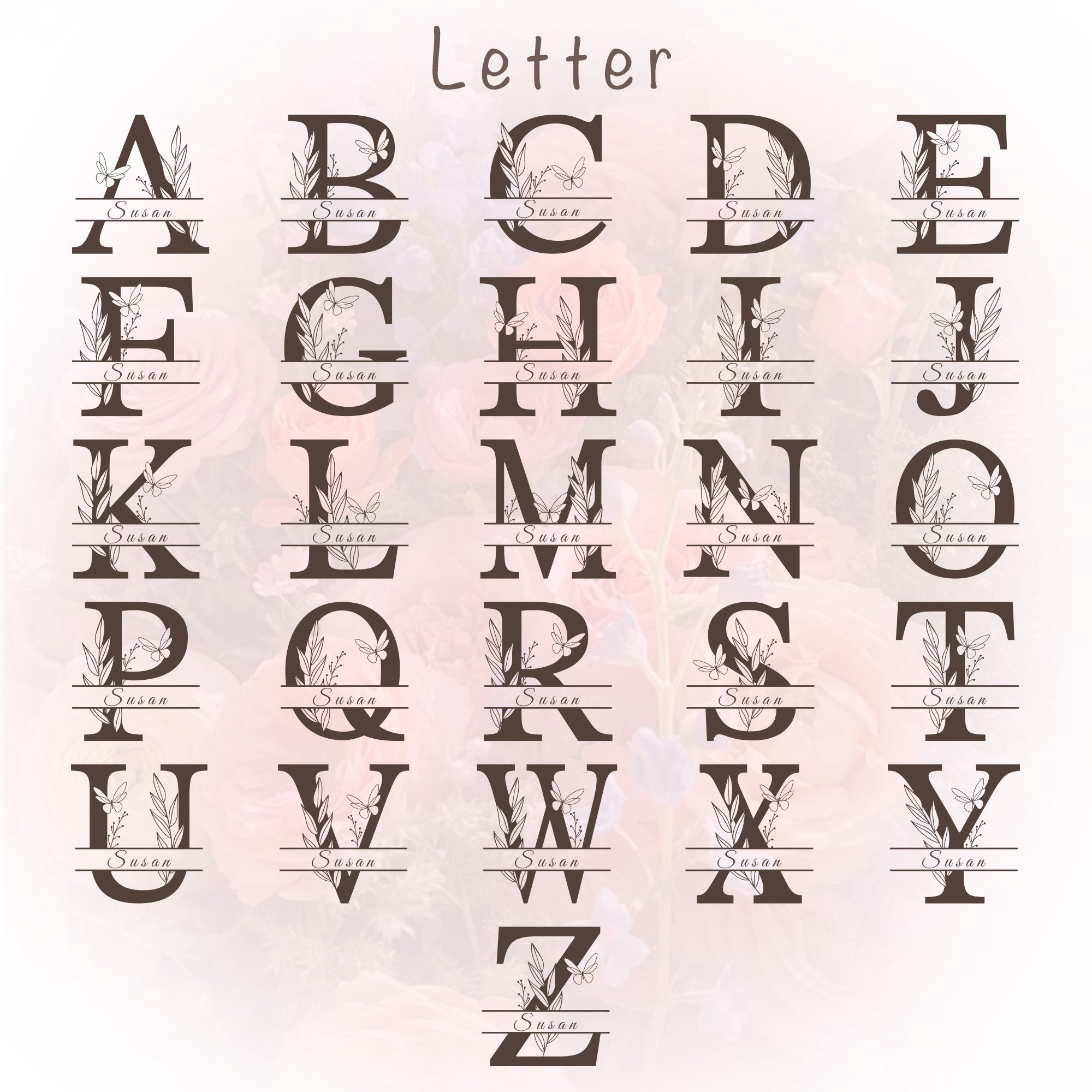 Personalized Initial Jewelry Box