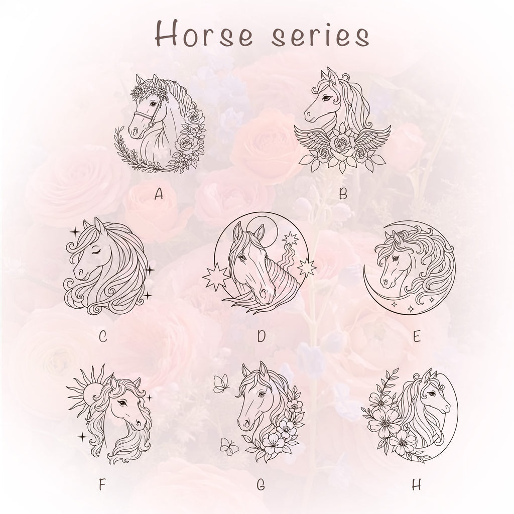 Personalized Horse Jewelry Box