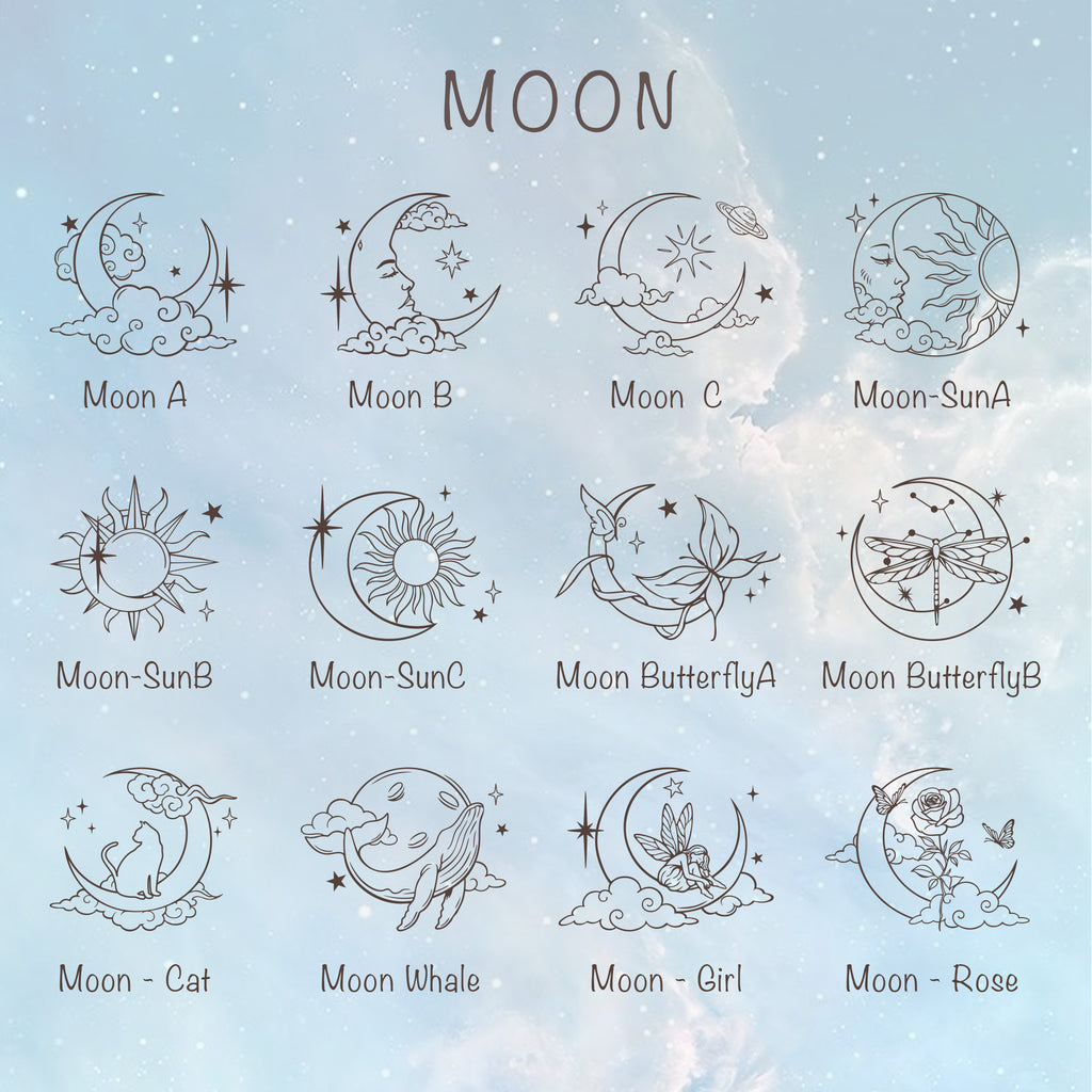 Personalized Moon Jewelry Box