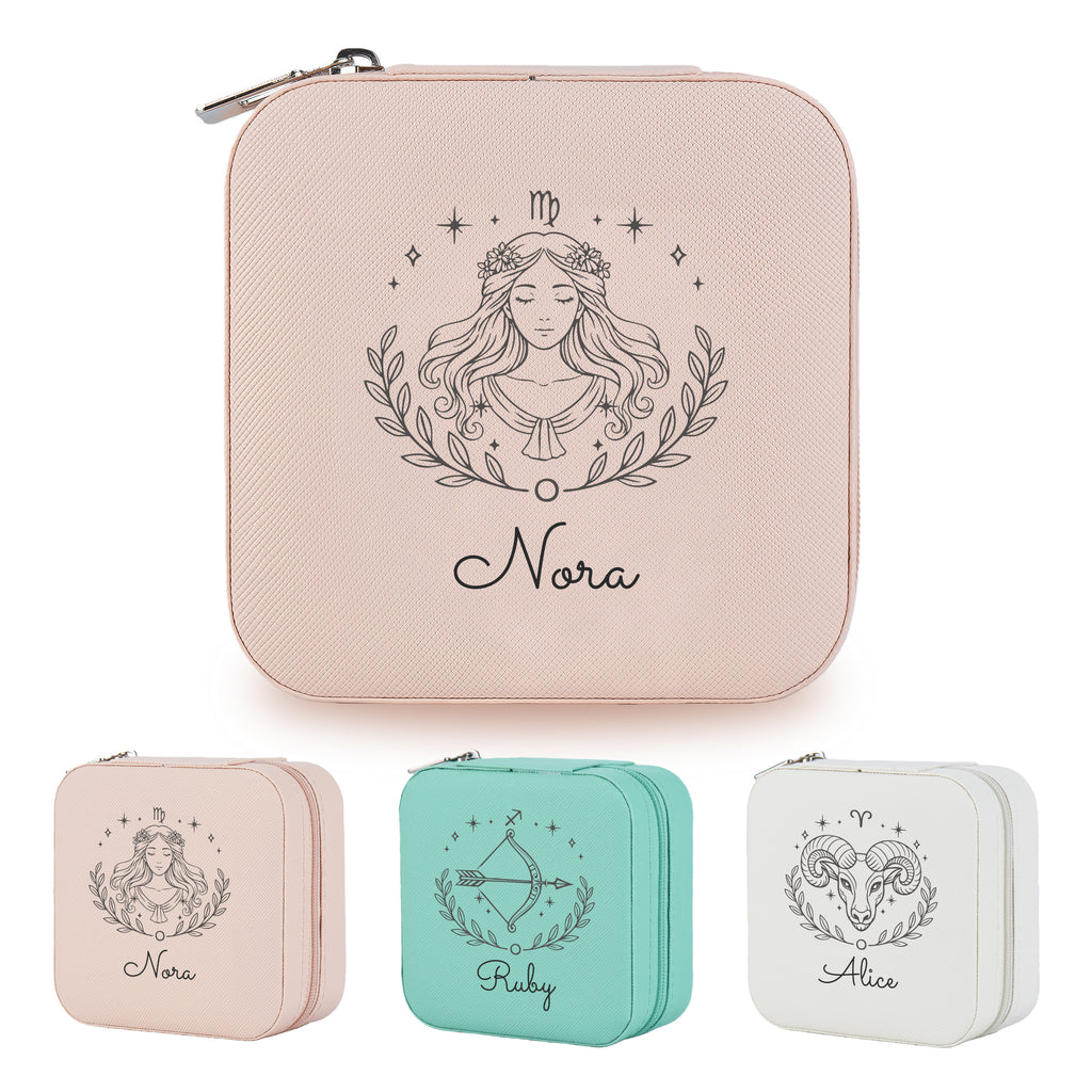 Personalized Zodiac Jewelry Box