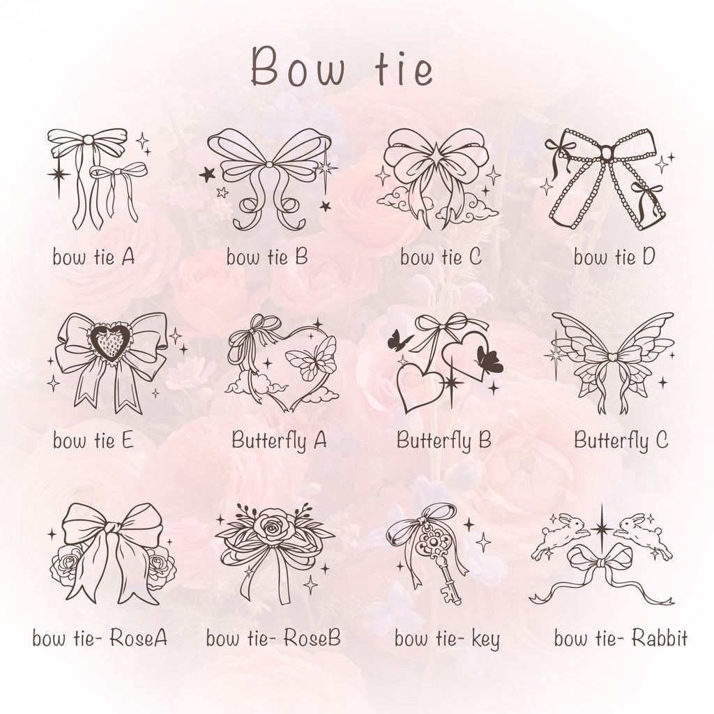 Personalized Bow Tie Jewelry Box
